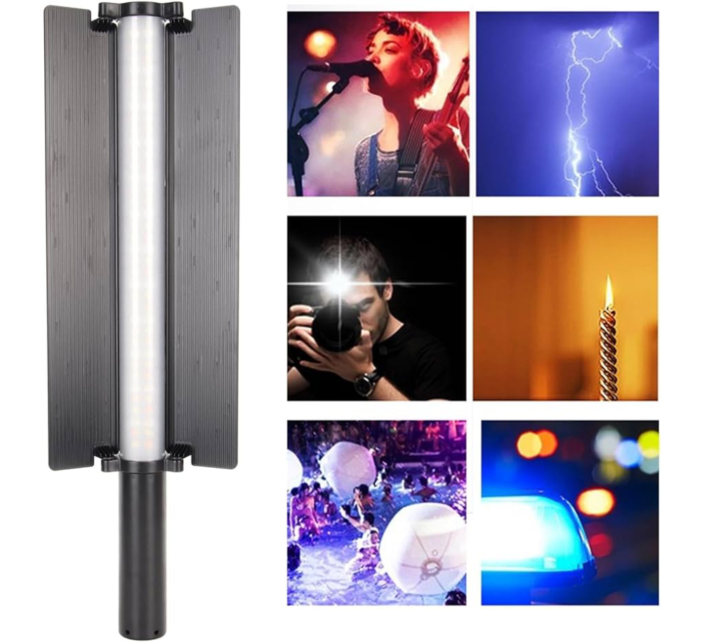 BARRA DE LUZ LED OLEAD LAMPARA DE VARILLA DE MANO RGB - 3