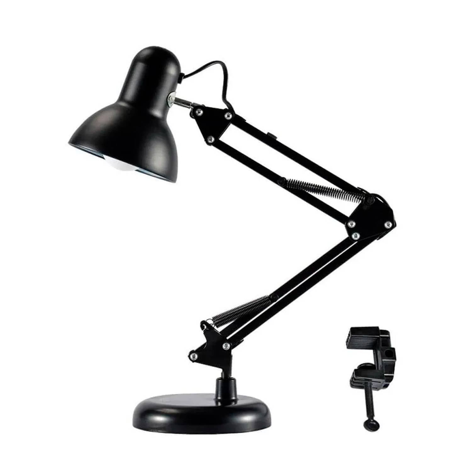 LAMPARA LED PARA ESCRITORIO RACK PLEGABLE DOBLE BASE - 2