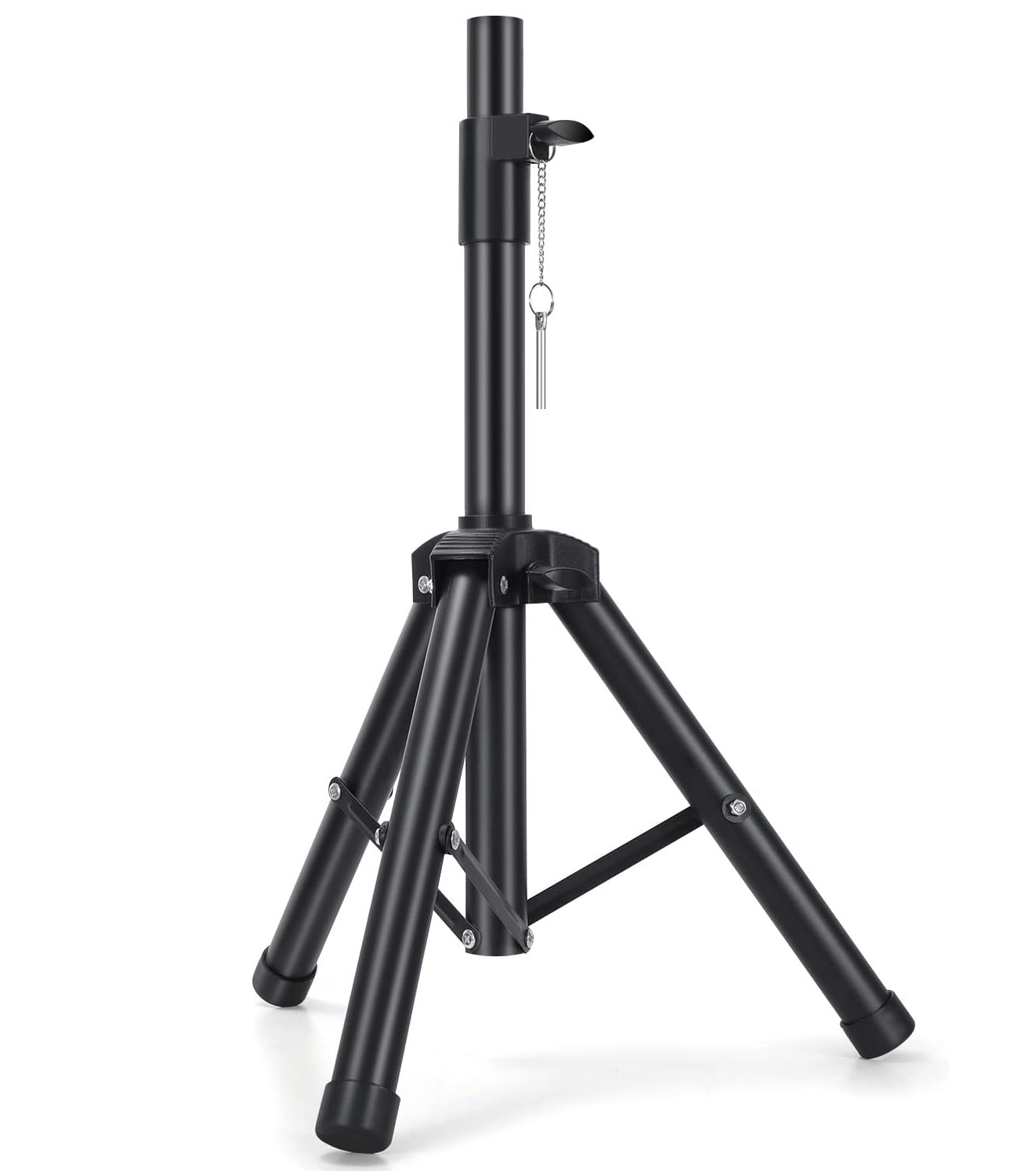 SOPORTE PARA PARLANTE DE 180CM AJUSTABLE NEGRO CON TRIPODE - 2