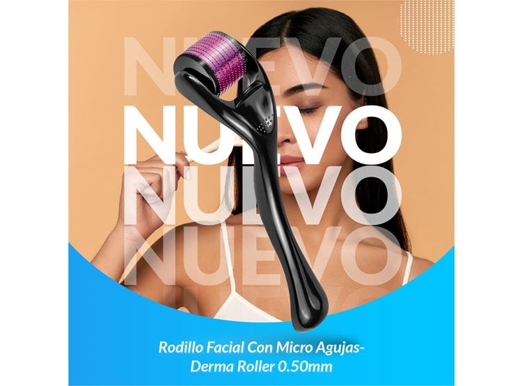 DERMA ROLLER 0.50MM - 540 AGUJAS DE TITANIO - 2