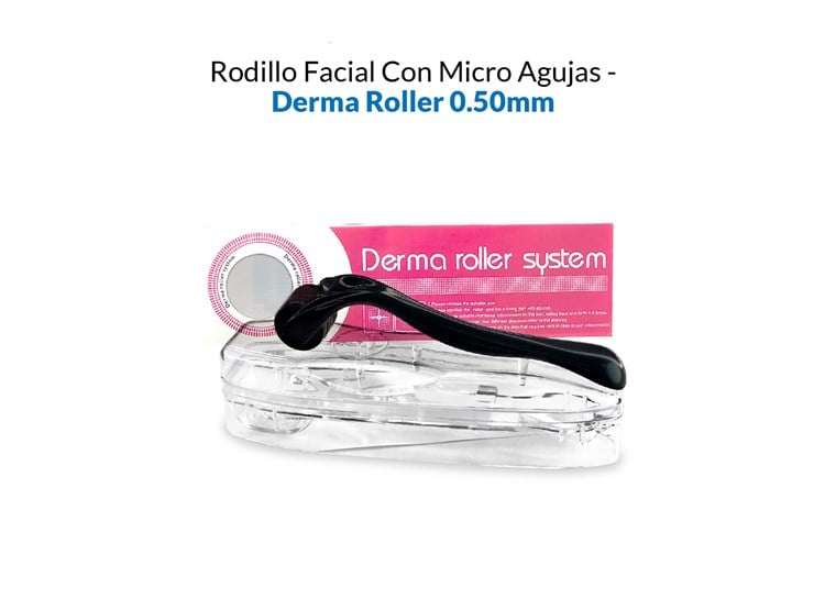DERMA ROLLER 0.50MM - 540 AGUJAS DE TITANIO - 3