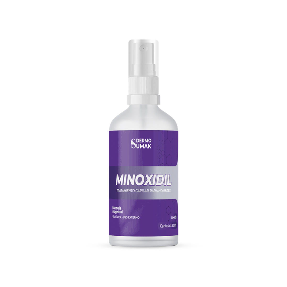 LOCION MINOXIDIL 5% 60ML DERMO SUMAK - 2