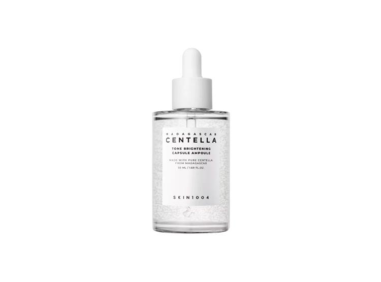 MADAGASCAR CENTELLA AMPOULE 50ML + TONE BRIGHTENING CAPS.50ML SKIN1004 - 4