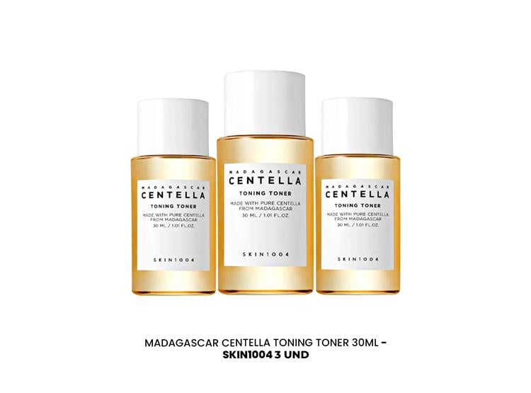 MADAGASCAR CENTELLA TONING TONER 30ML SKIN1004 3 UND - 2