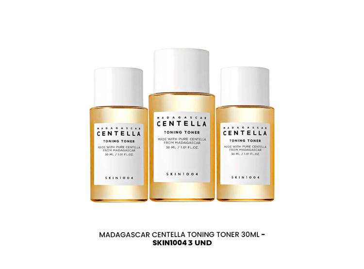 MADAGASCAR CENTELLA TONING TONER 30ML SKIN1004 3 UND - 2