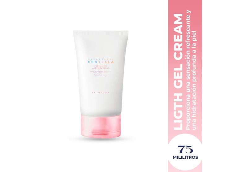 MADAGASCAR CENTELLA POREMIZING LIGHT GEL CREAM 75ML - SKIN1004 - 2
