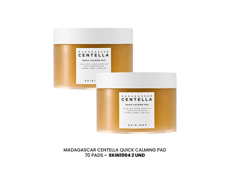 MADAGASCAR CENTELLA QUICK CALMING PAD 70 PADS - SKIN1004 2 UND - 2