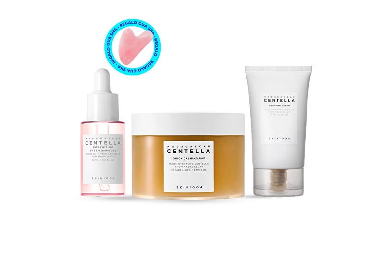 PACK CALMANTE ROSÁCEA SKIN1004 + REGALO GUA SHA FACIAL - 1