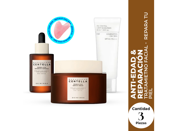 PACK ANTI EDAD REPARACIÓN SKIN1004 + REGALO GUA SHA FACIAL - 3