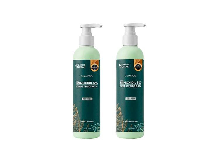 SHAMPOO MINOXIDIL Y FINASTERIDE 250 ML DERMO SUMAK 2UND - 1