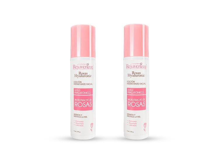 LOCIÓN HIDRATANTE FACIAL CON ÁCIDO HIALURÓNICO Y BIOEXTRACTO DE ROSAS 150GR 2UND - 1