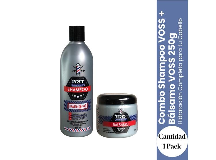 COMBO SHAMPOO VOSS + BÁLSAMO VOSS 250G – HIDRATACIÓN COMPLETA PARA TU CABELLO - 1