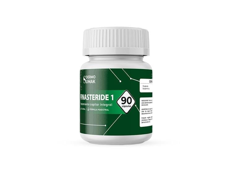 FINASTERIDE 1MG 90 CAPSULAS DERMO SUMAK - 1