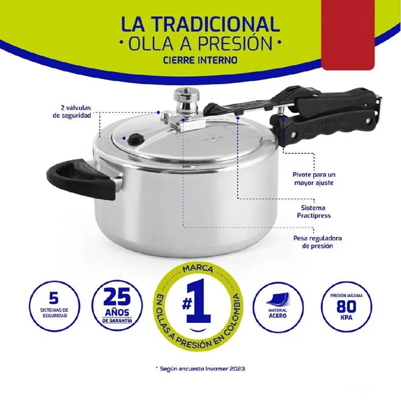 OLLA A PRESION UNIVERSAL 4 LTS AL. - 2
