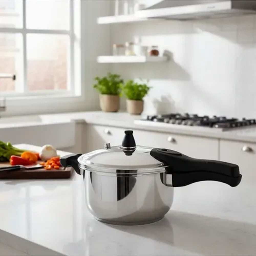 OLLA A PRESION FACUSA 5 LTS ACE. INOX - 1