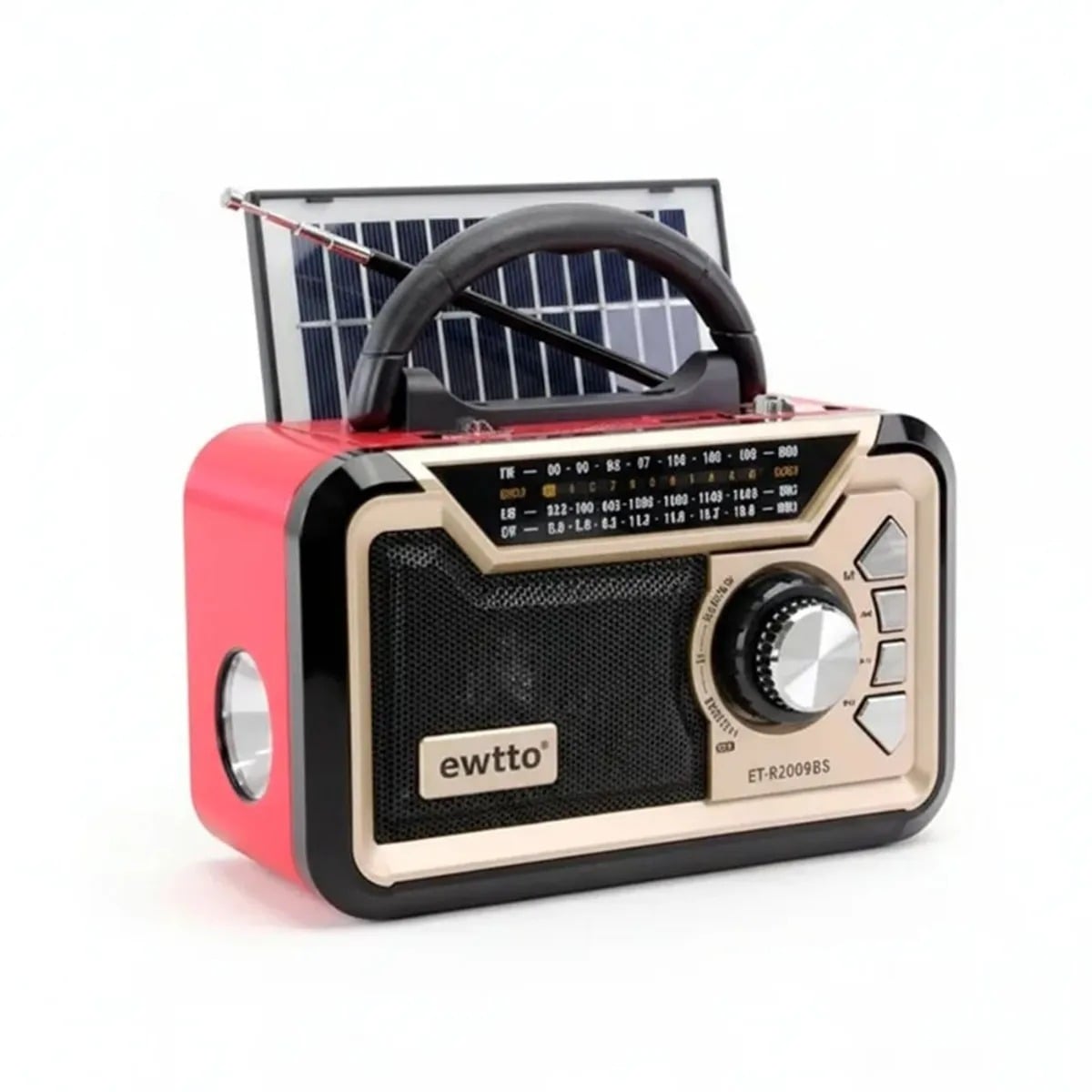 RADIO PORTATIL AM FM RETRO VINTAGE PARLANTE BLUETOOTH - 1