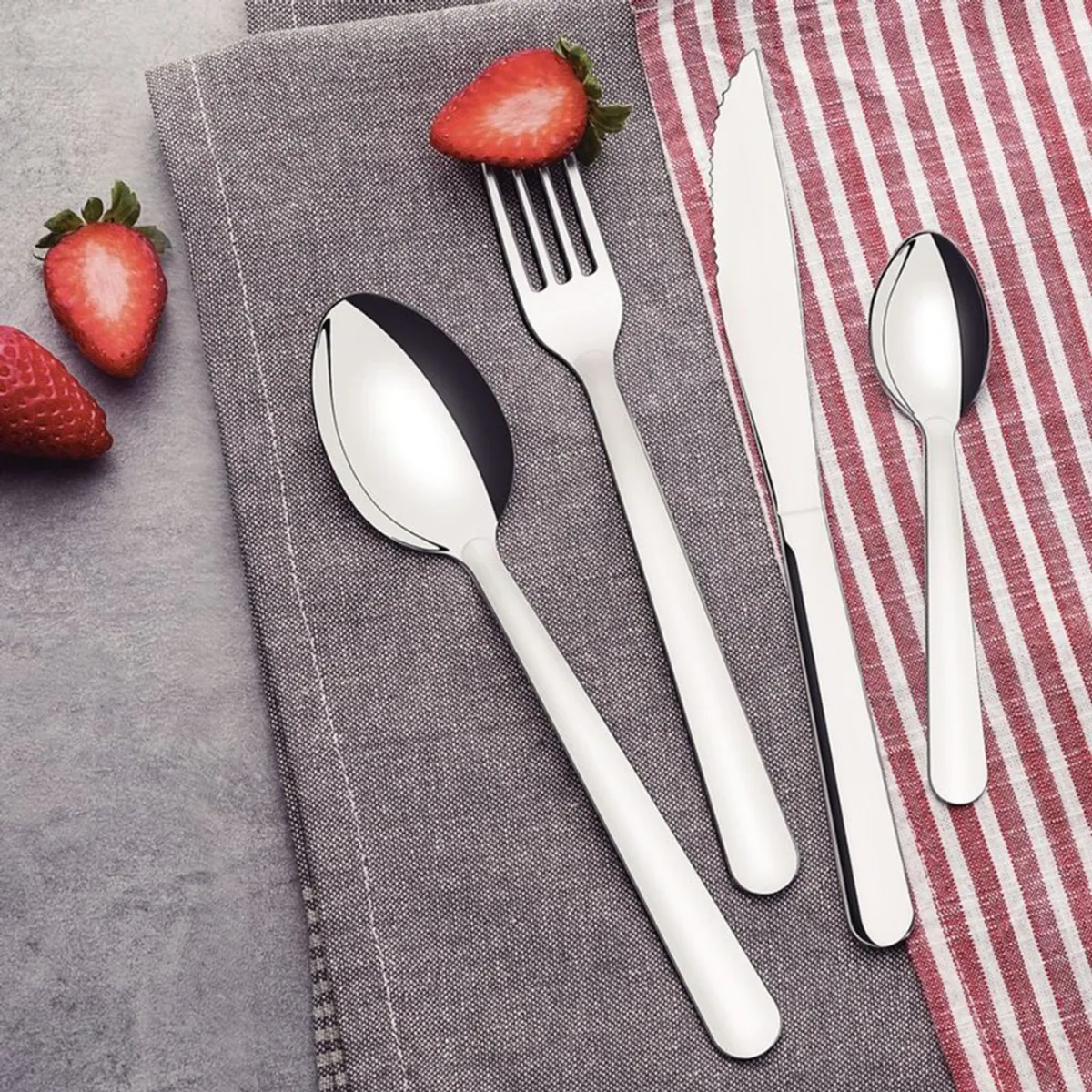 SET. CUBIERTOS TRAMONTINA X24 PZ ACE.INOX. - 3