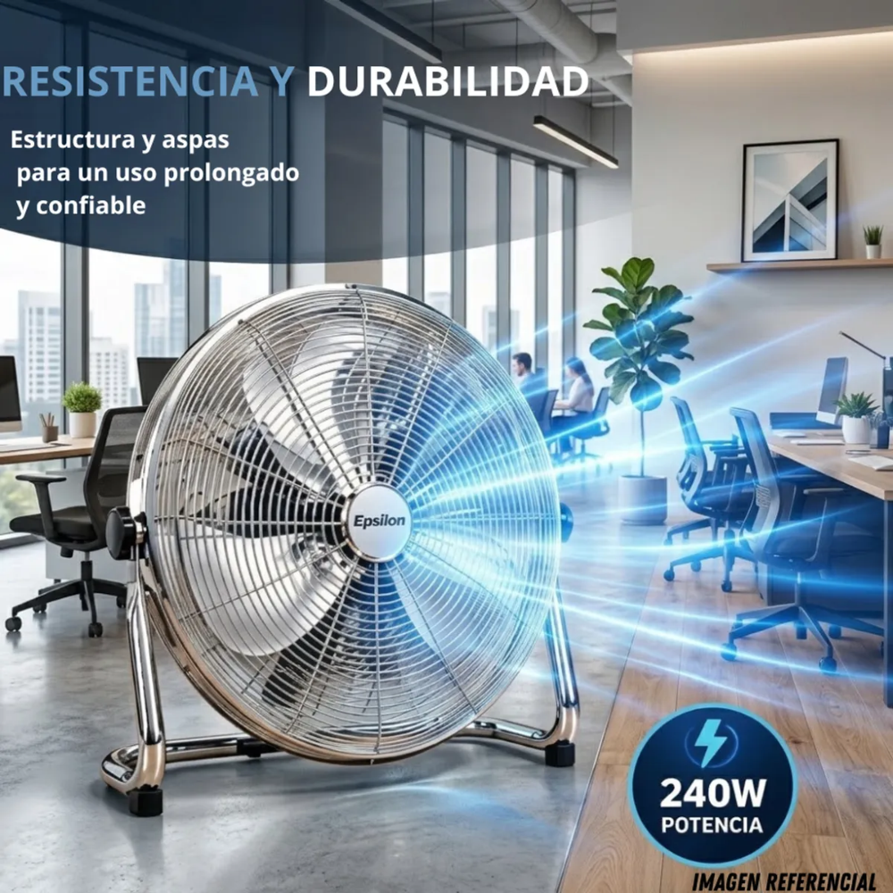 VENTILADOR DE PISO 20 EVOLUTION 240W CON CONTROL REMOTO - 2