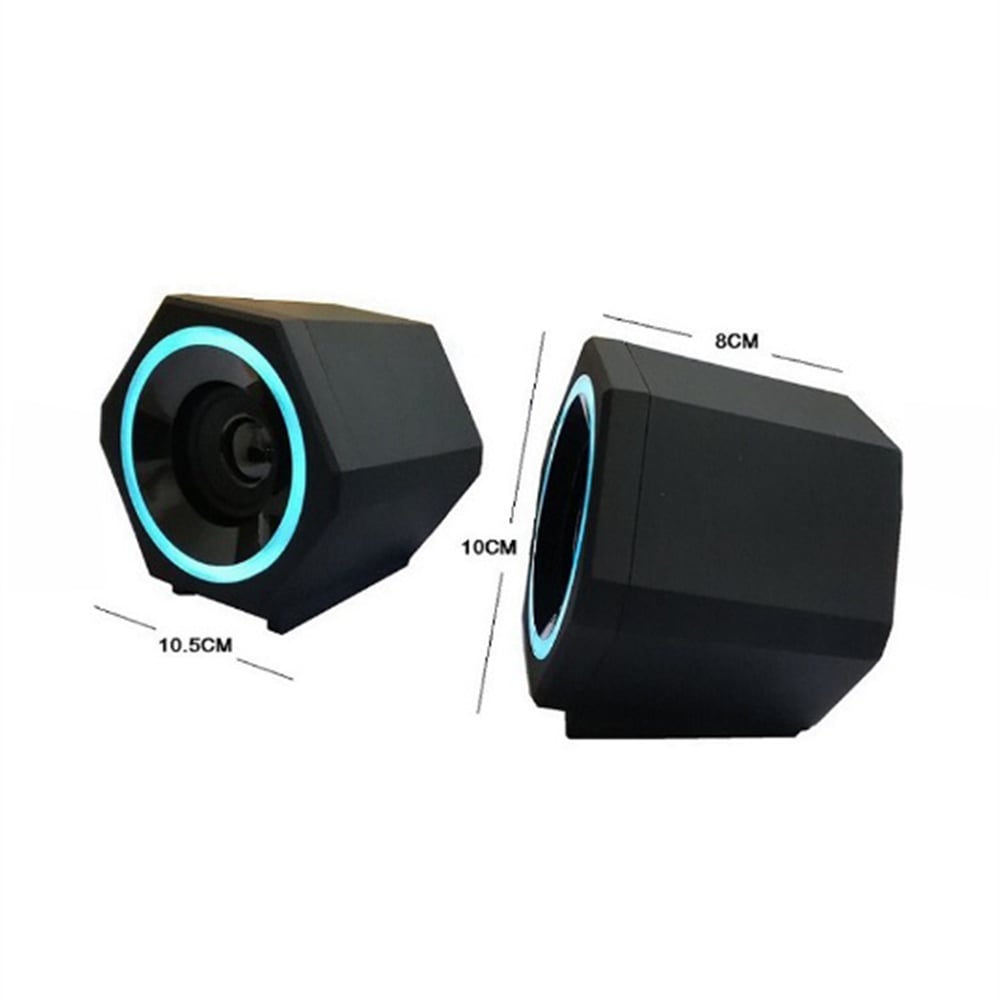 COMBO PARLANTES GAMER KISONLI + MICROFONO MICRONICS - PC LAPTOP - 4