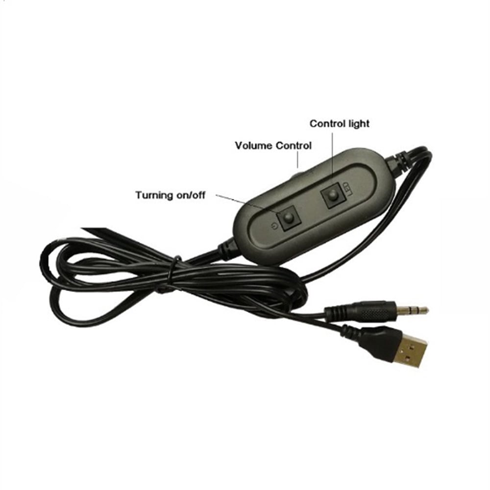 COMBO PARLANTES GAMER KISONLI + MICROFONO MICRONICS - PC LAPTOP - 5