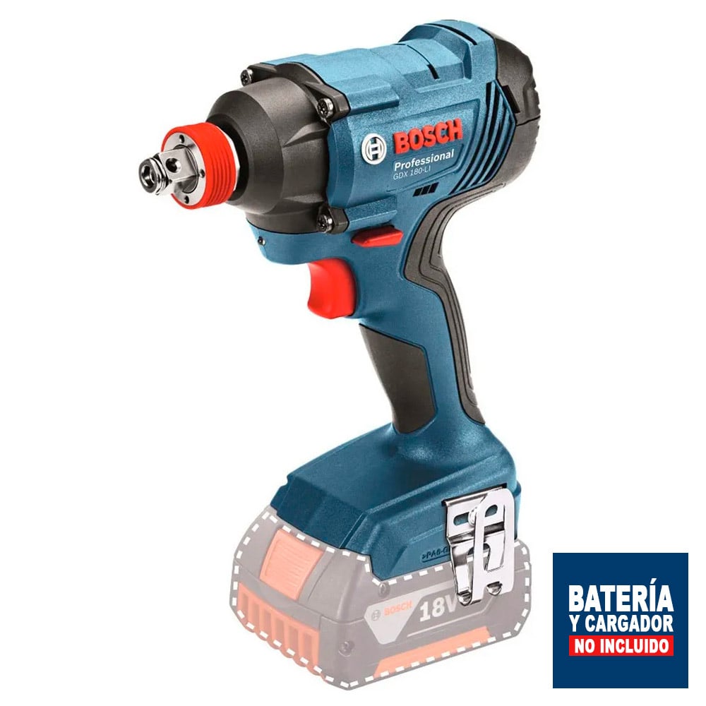 ATORNILLADOR LLAVE DE IMPACTO 18V BOSCH GDX 180 LI SIN BAT. - 1