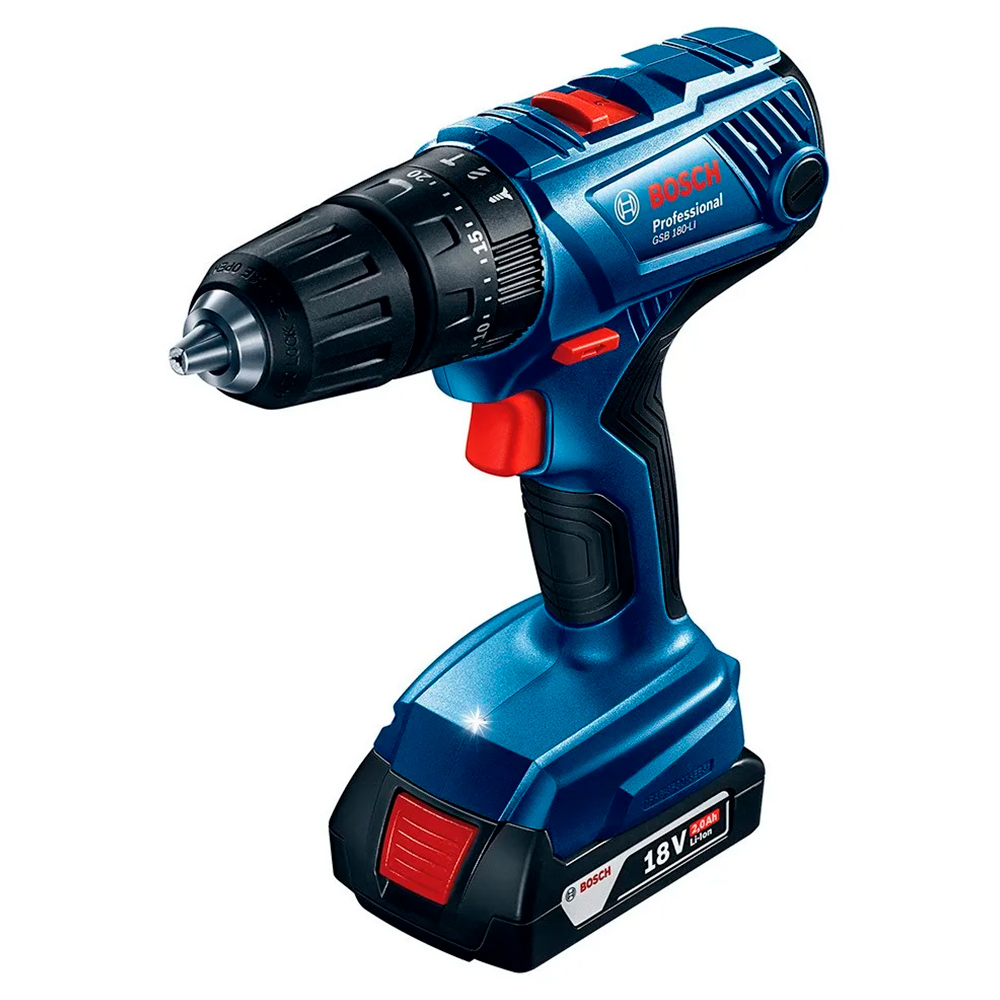 TALADRO PERCUTOR BOSCH PROFES. GSB 180 LI 54 NM + KIT ACC. - 3