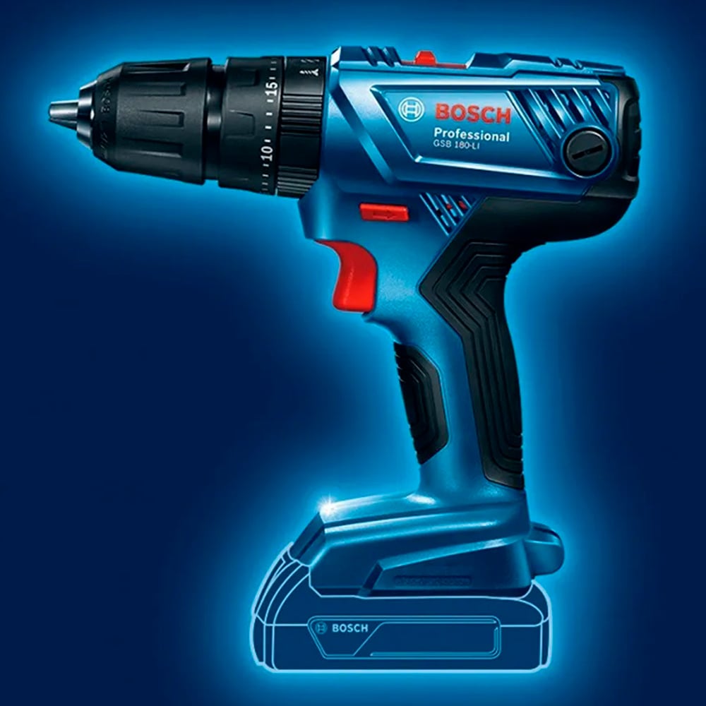 TALADRO PERCUTOR BOSCH PROFESIONAL GSB 180 LI 54 NM SIN BAT. - 2