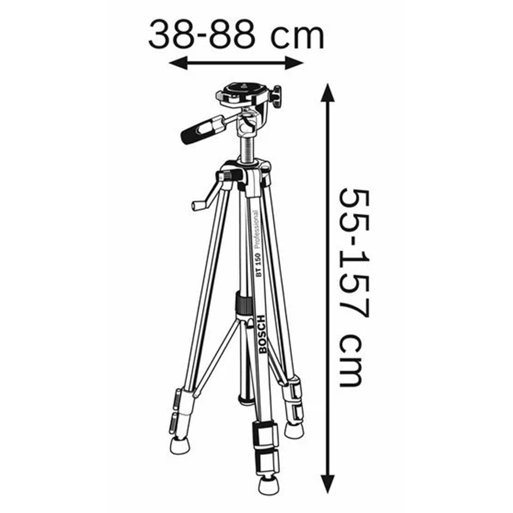 TRÍPODE BT 150 - 2