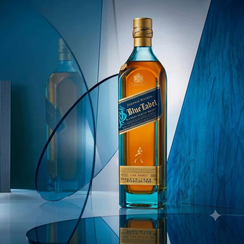 WHISKY JOHNNIE WALKER BLUE LABEL BOTELLA 750ML - 2