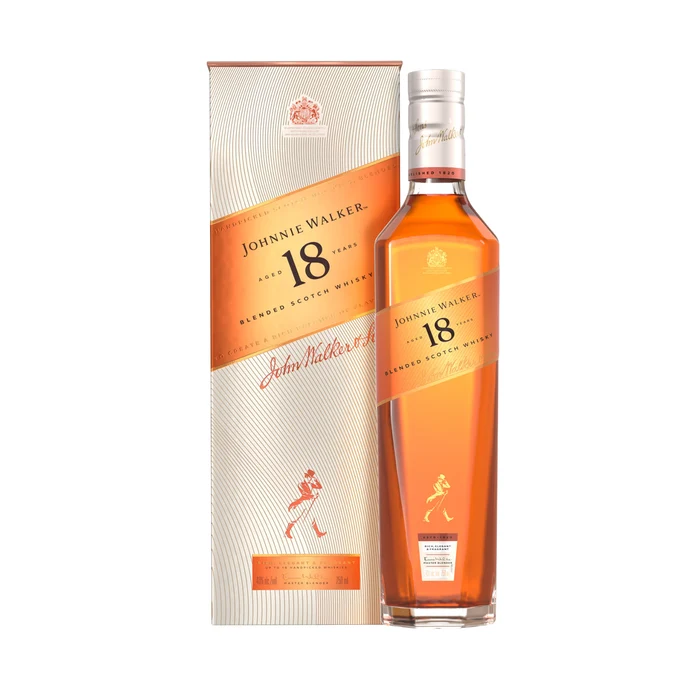 WHISKY JOHNNIE WALKER 18 AÑOS BOTELLA 750ML - 1