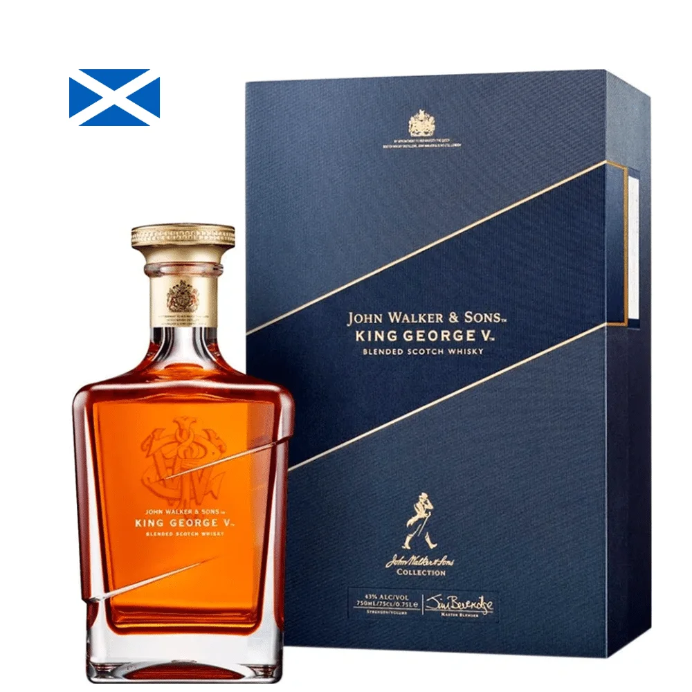 WHISKY JOHNNIE WALKER KING GEORGE BOTELLA 700ML - 1