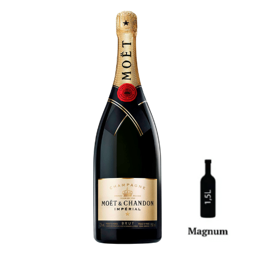 CHAMPAGNE MOET Y CHANDON BRUT IMPERIAL BOTELLA 1.5LT - 1