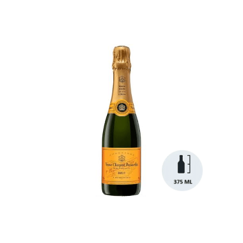 CHAMPAGNE VEUVE CLICQUOT BRUT BOTELLA 375ML - 1