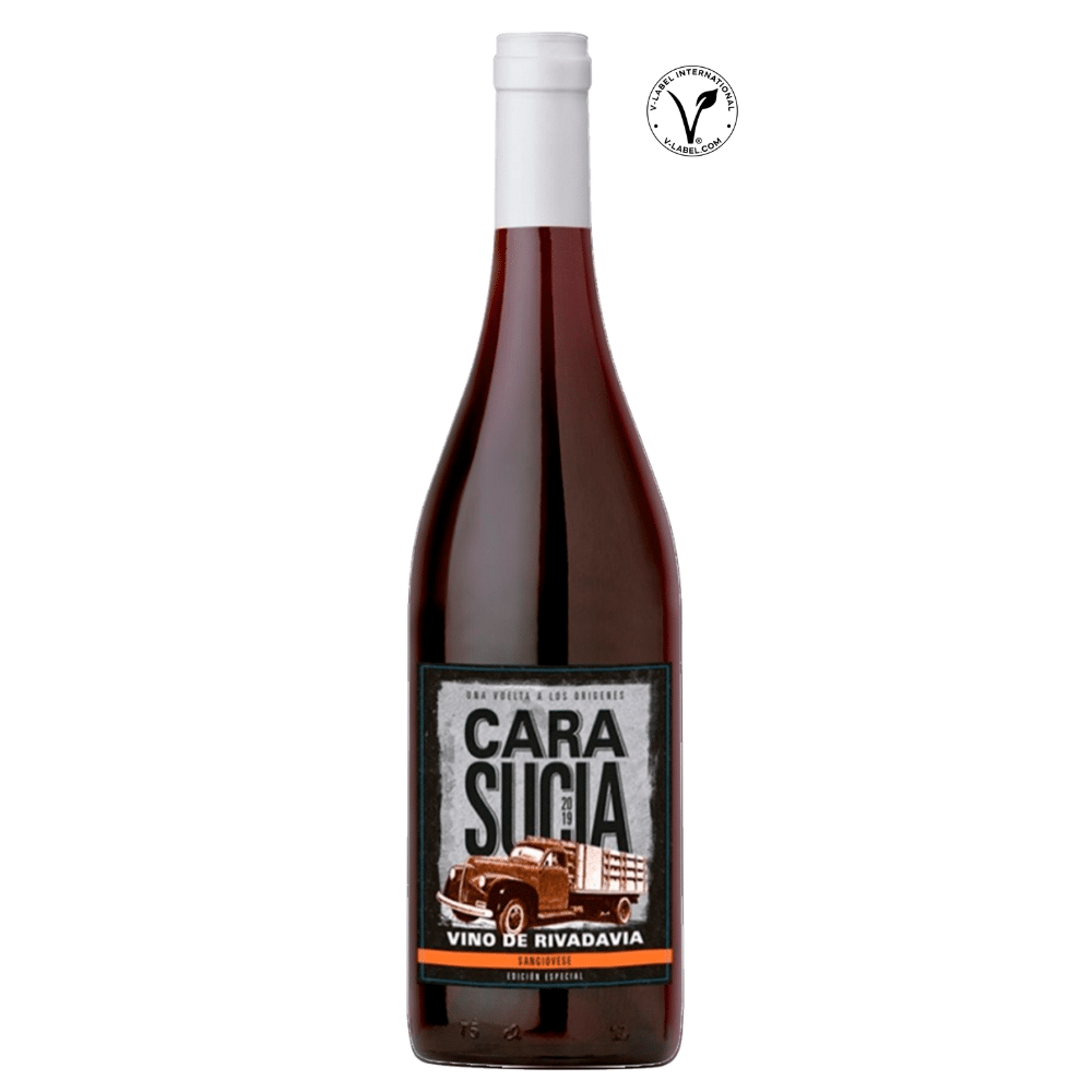 VINO CARA SUCIA SANGIOVESE BOTELLA 750ML - 1
