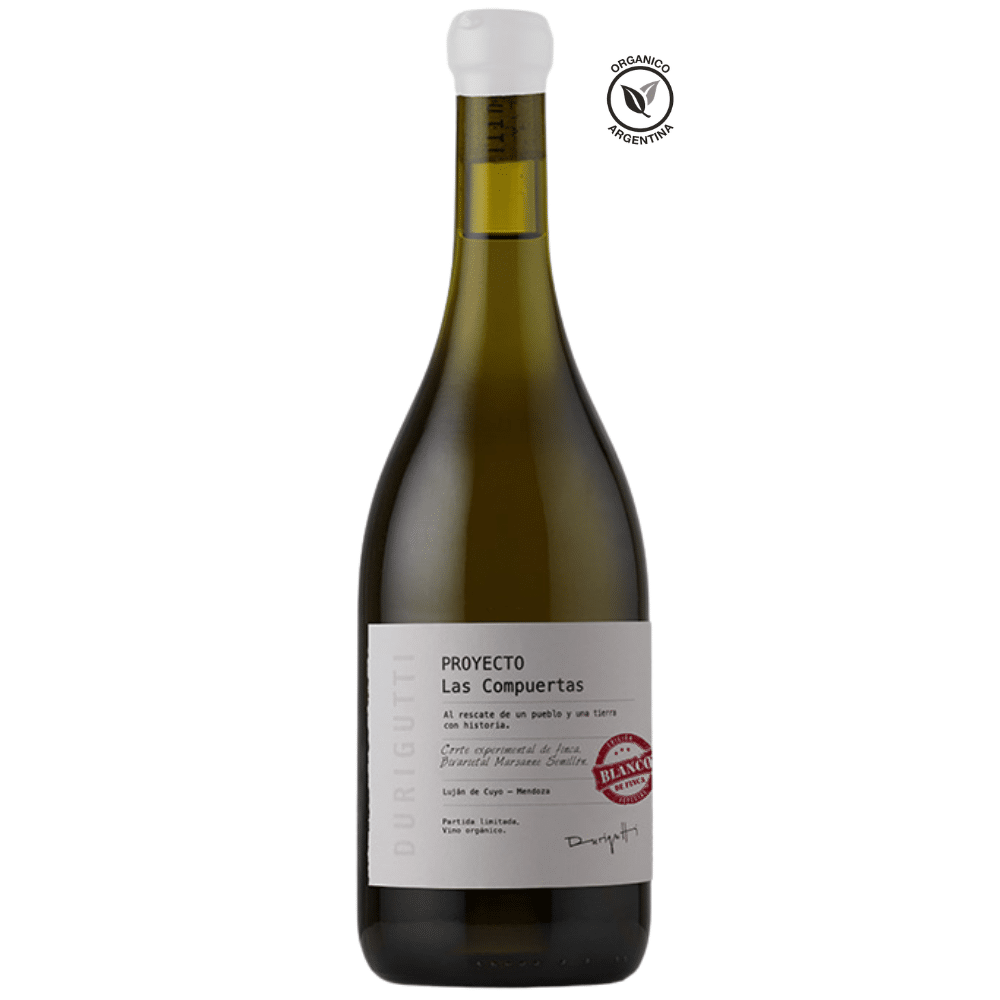 VINO PROYECTO LAS COMPUERTAS BLANCO DE FINCA BOTELLA 750ML - 1
