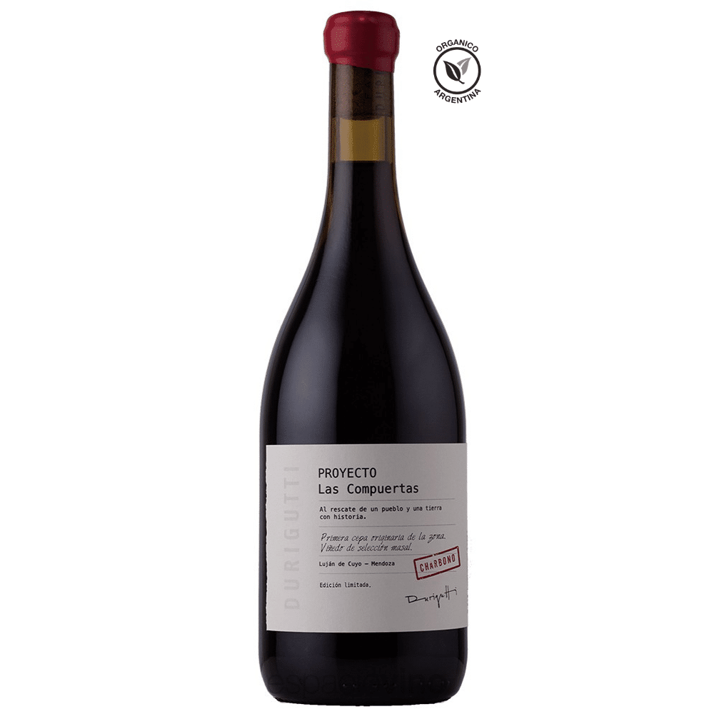 VINO PROYECTO LAS COMPUERTAS CHARBONO BOTELLA 750ML - 1