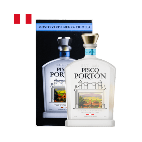 PISCO PORTÓN MOSTO VERDE NEGRA CRIOLLA BOTELLA 750 ML - 1