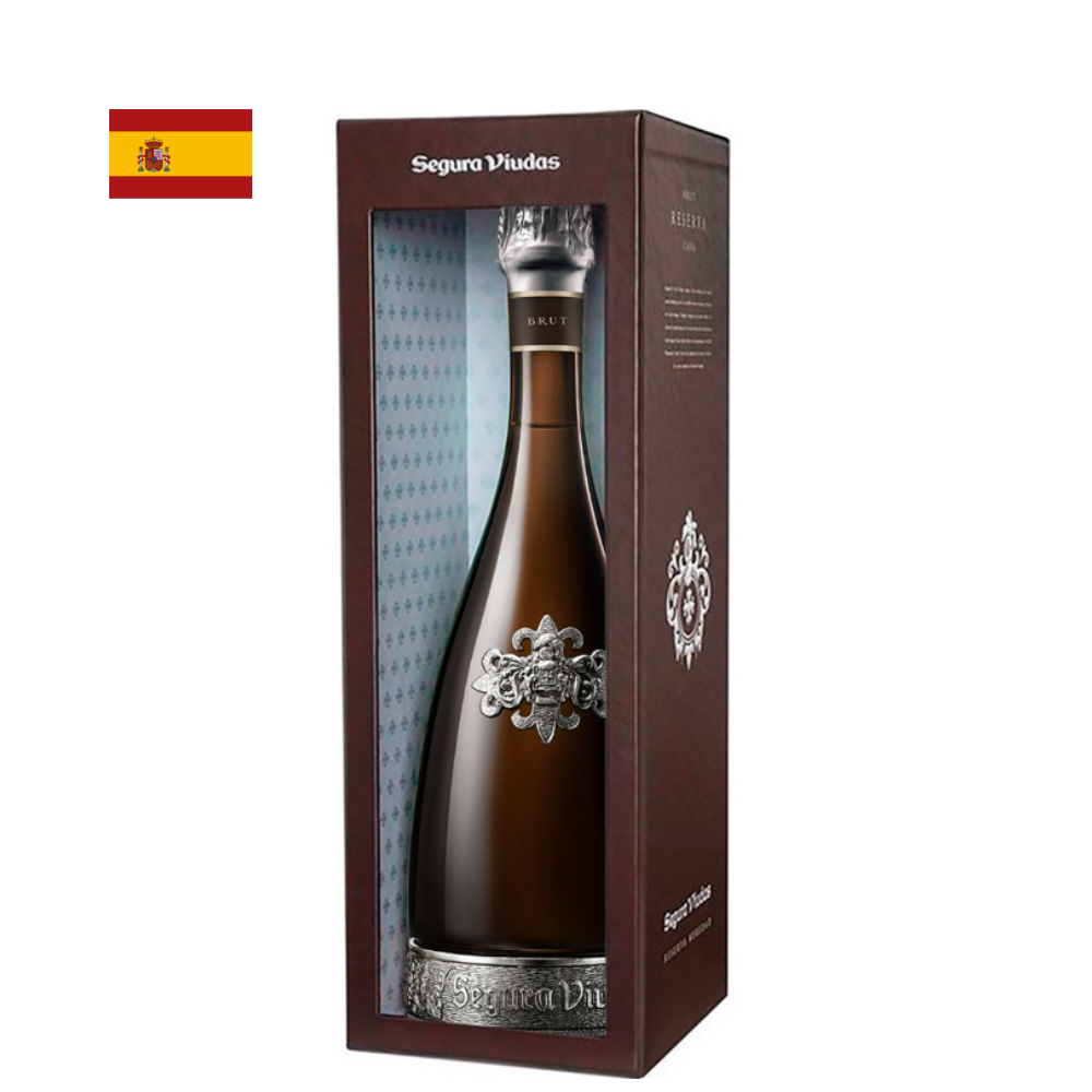 ESPUMANTE SEGURA VIUDAS BRUT RESERVA HEREDAD BOTELLA 750ML - 1