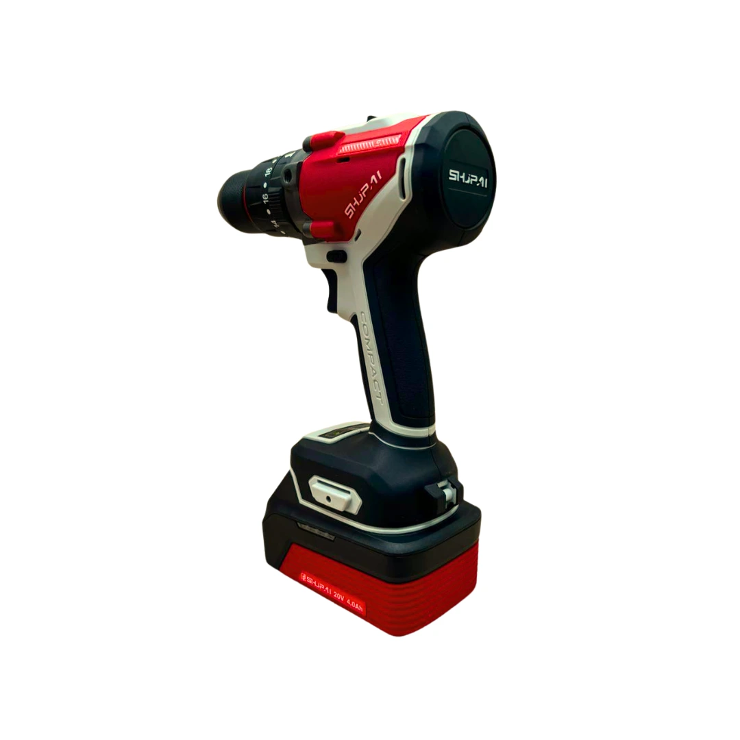 Taladro Percutor Brushless 20 V 125 Nm + 2 Bat 4.0 Ah + 1 Cargador Jp-Cj125x - Shjpai - 3