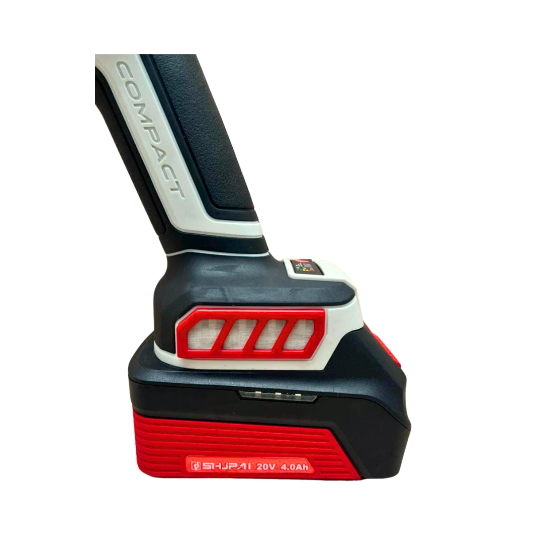 Esmeril Angular Inalambrico 20v 4½ - 5" + 2 Bat 4.0 Ah + 1 Cargador JP-JM125X – Shjpai - 4