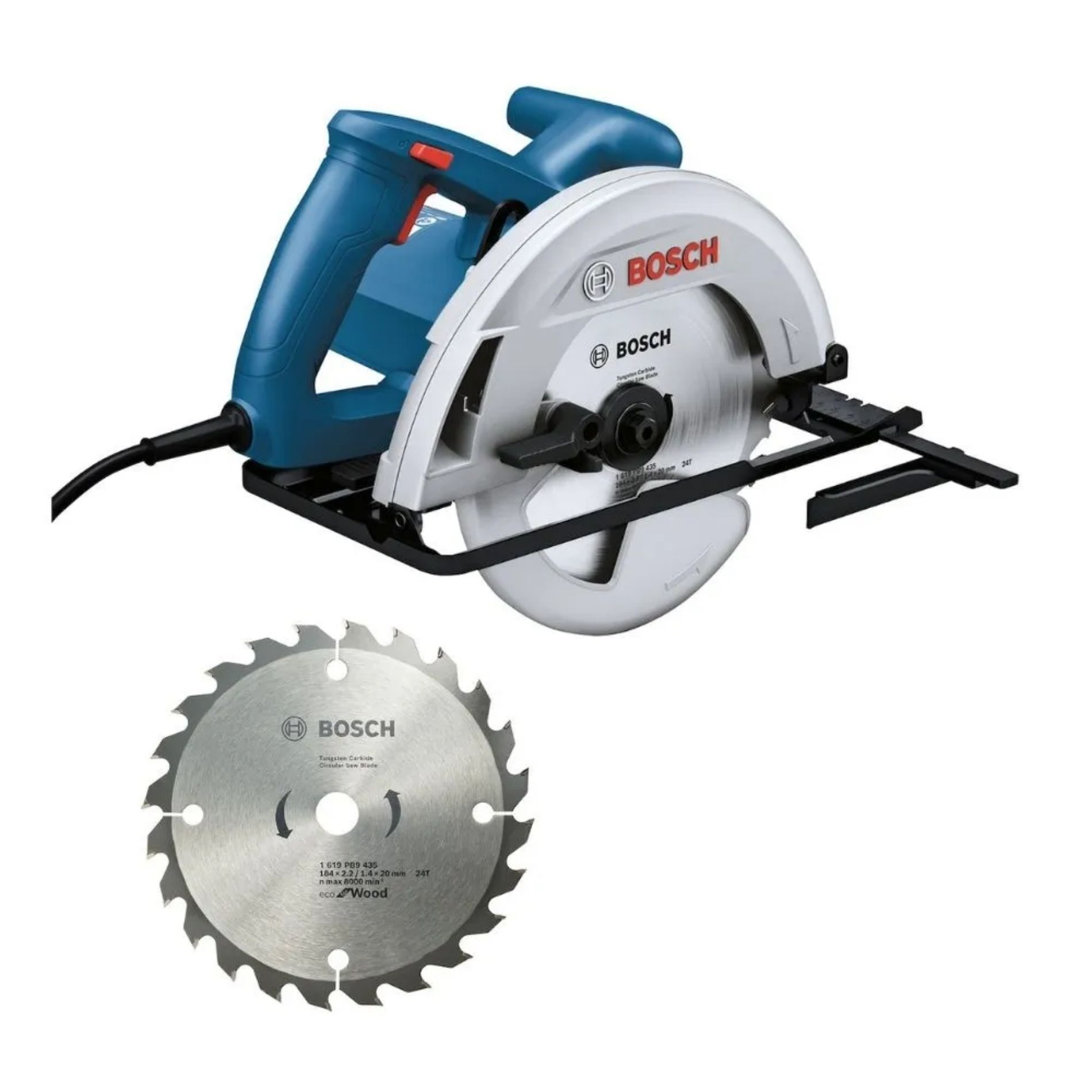 SIERRA CIRCULAR 7-¼,' 1300W 6380RPM MOD GKS130 - BOSCH - 1