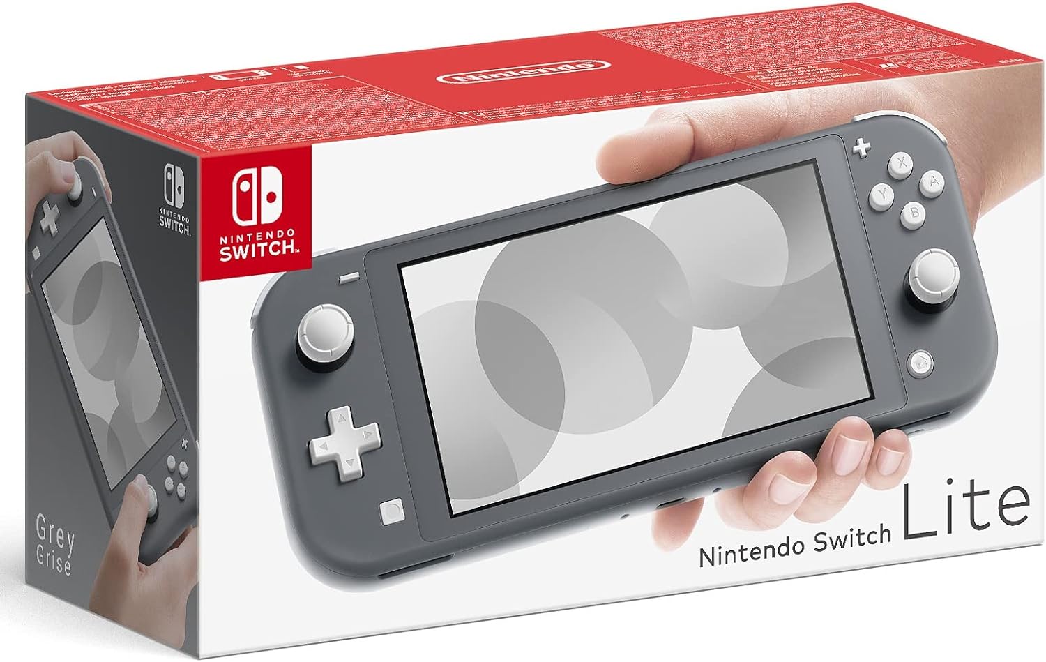CONSOLA NINTENDO SWITCH LITE GRIS - 1