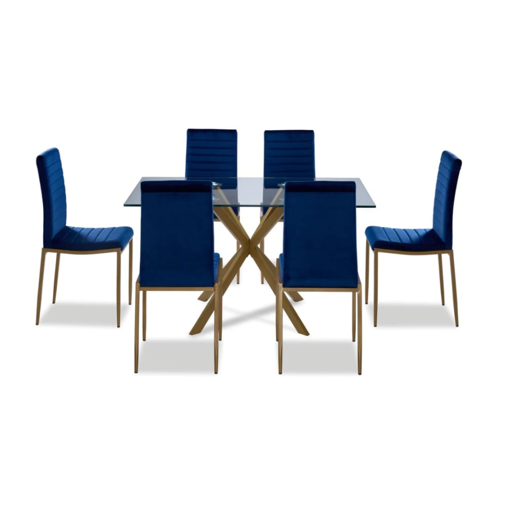 COMEDOR CENTRAL DECCO 6 SILLAS ROTERDAM - 2