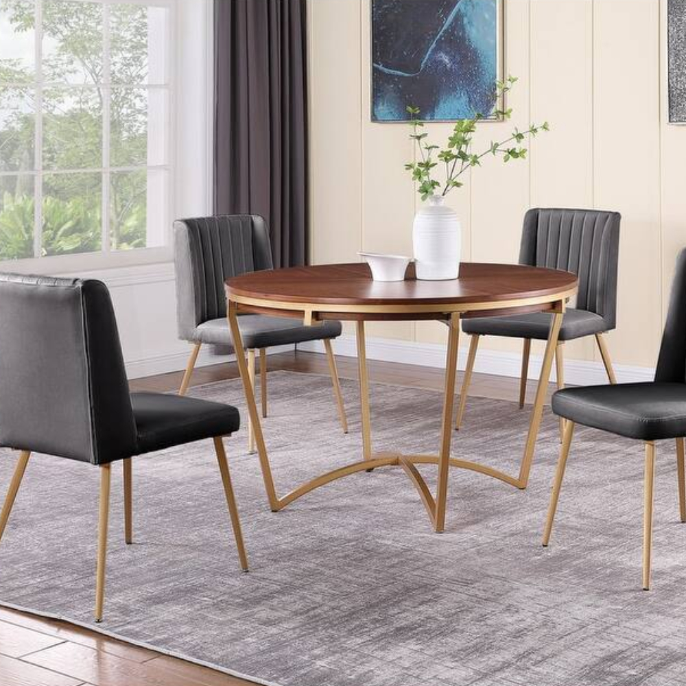 COMEDOR CENTRAL DECCO SATINADO 4 SILLAS CHICAGO - 4