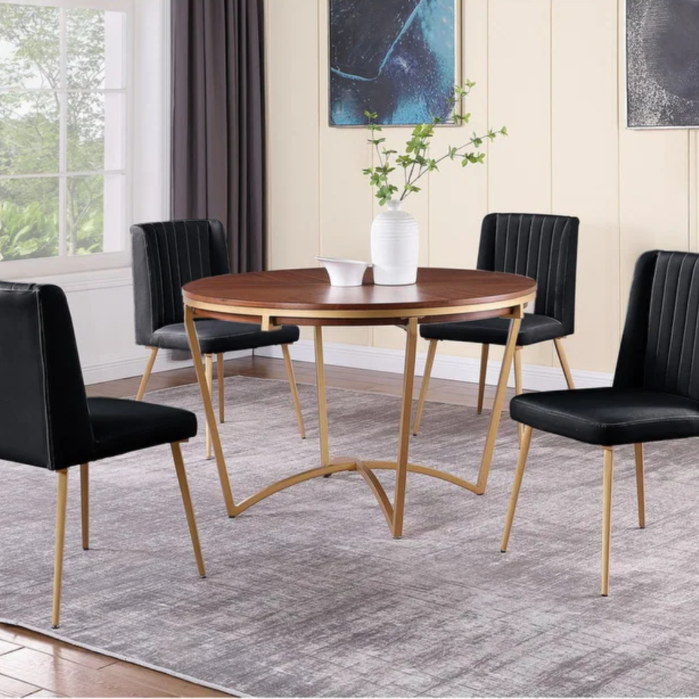 COMEDOR CENTRAL DECCO SATINADO 4 SILLAS CHICAGO - 4