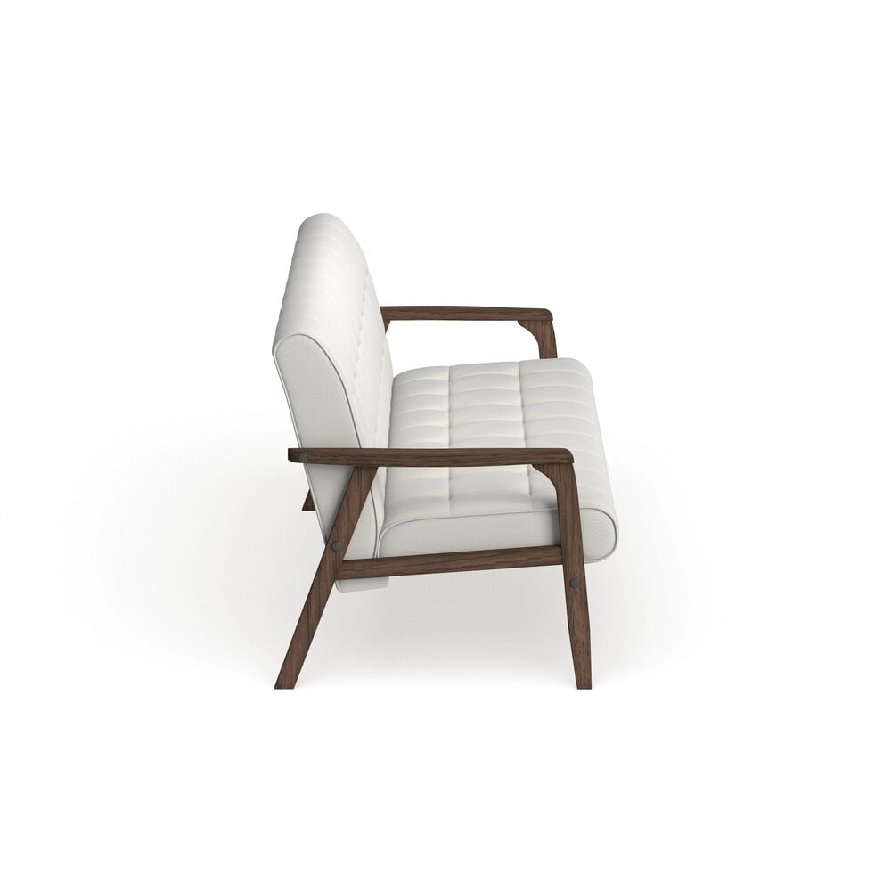 SOFA CENTRAL DECCO AJAZ 2 CUERPOS BLANCO - 2