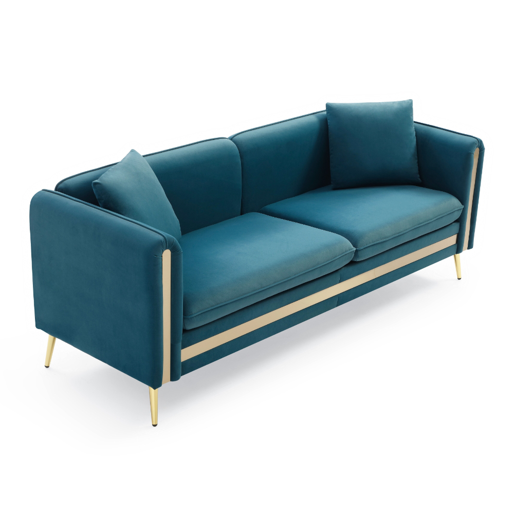 SOFA CENTRAL DECCO AKOS 3 CUERPOS VERDE MUSGO - 3