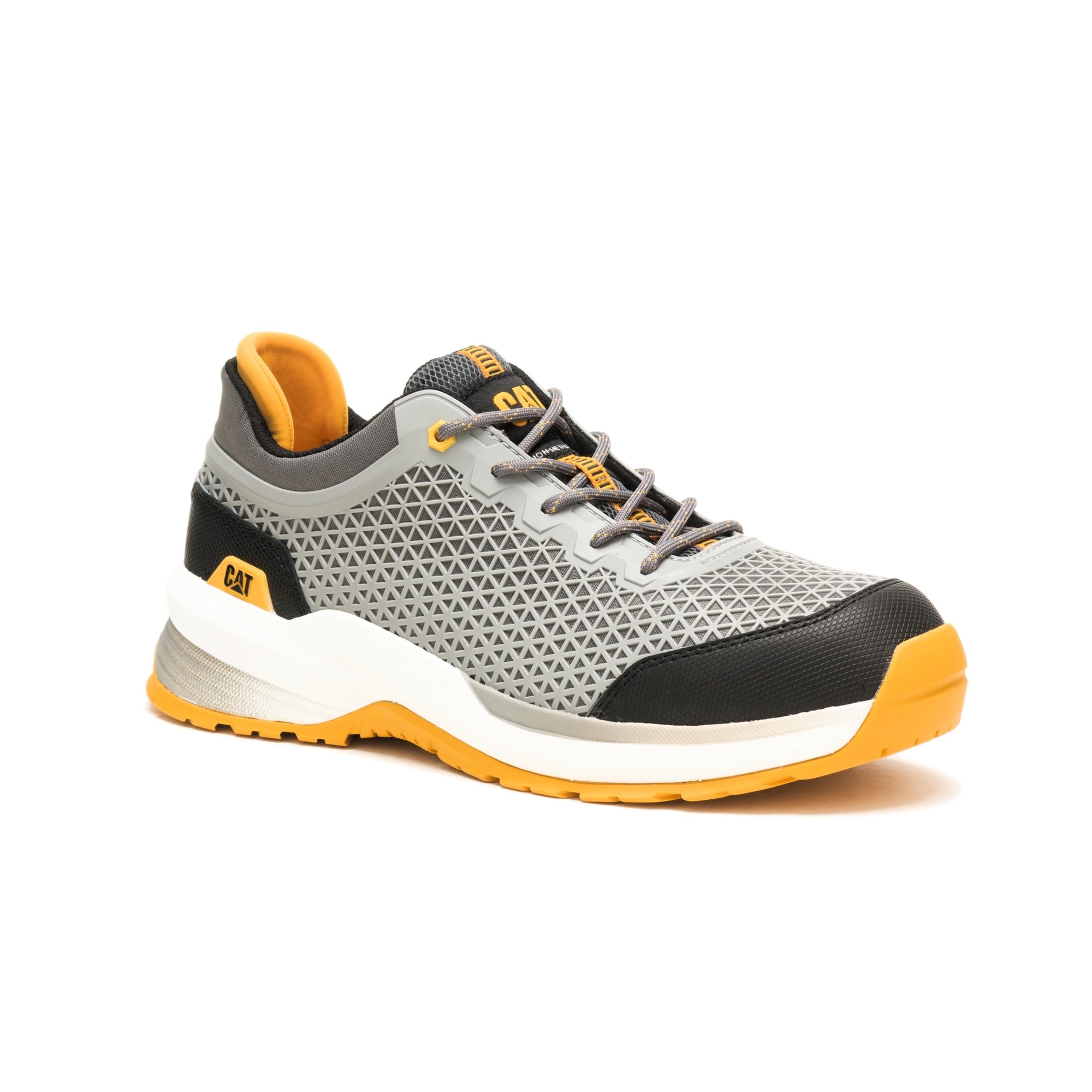 ZAPATILLAS CATERPILLAR HOMBRE PUNTA COMPOSITE LIBRE METAL SUELA AMARILLA - 1