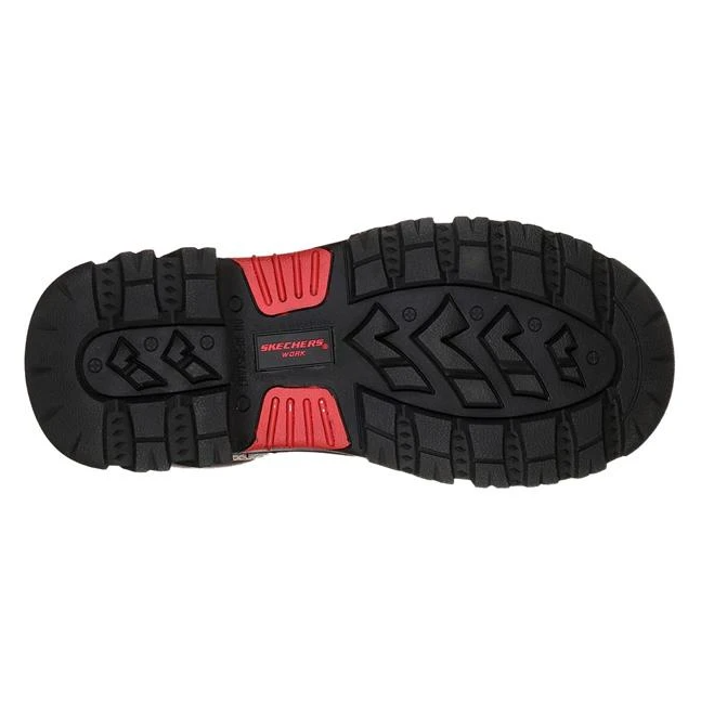 BOTINES HOMBRE SKECHERS MARRON PUNTA DE ACERO SUELAS ANTIPERFORACION - 5