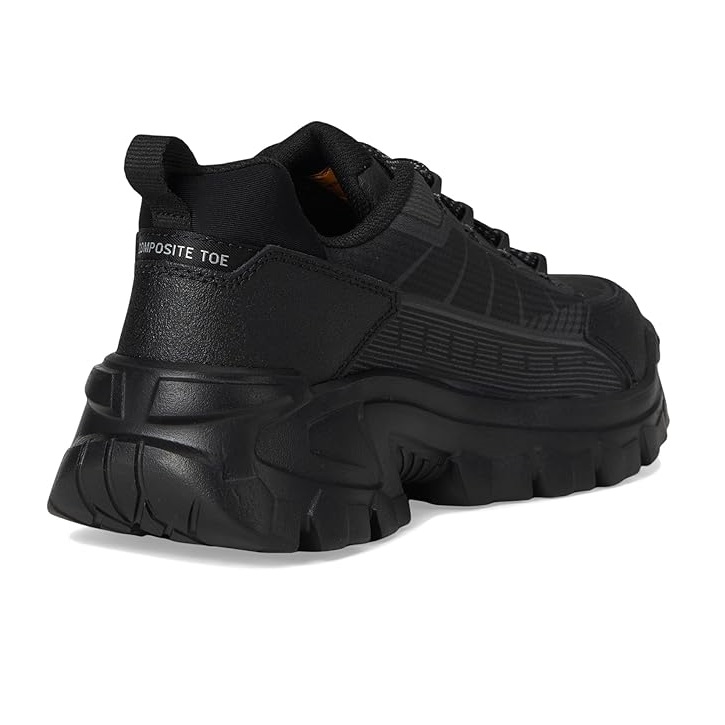 ZAPATILLA HOMBRE CATERPILLAR NEGRO PUNTA COMPOSITE PROTECCION ELECTRICA - 4